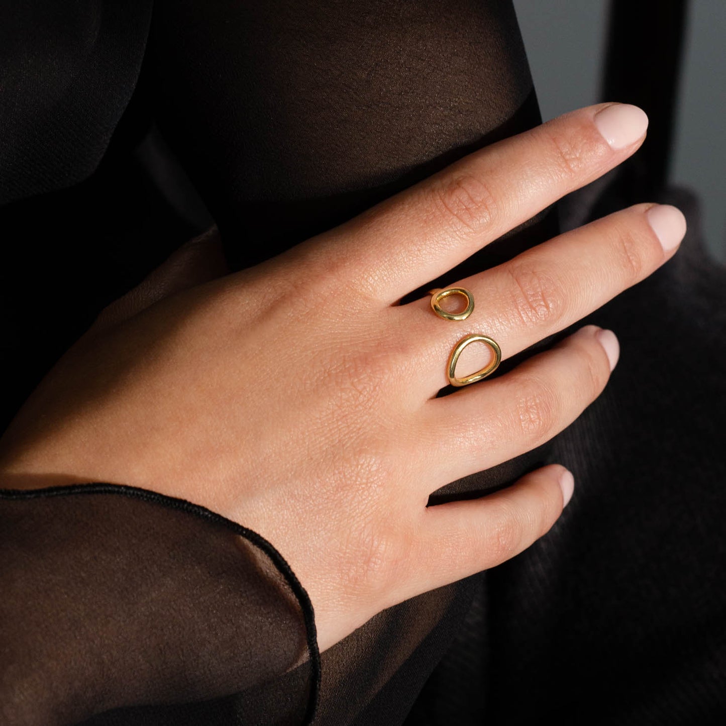 Dainty Brass Rings