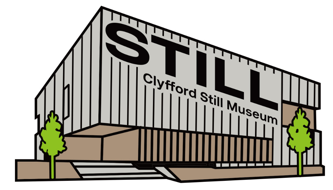 Clyfford Still Museum Pin