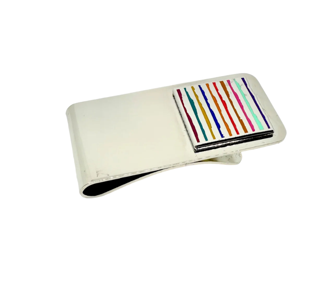 Wall Design Cufflinks and Money Clip