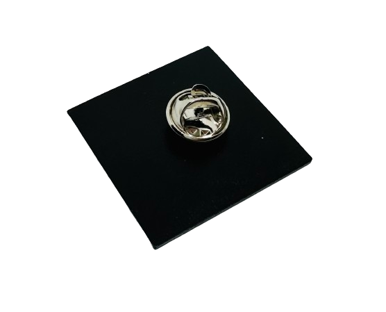 Back clutch image of "You are an Artist" pin.