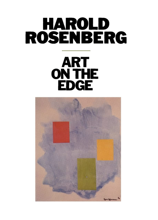 Harold Rosenberg is an art critic. 