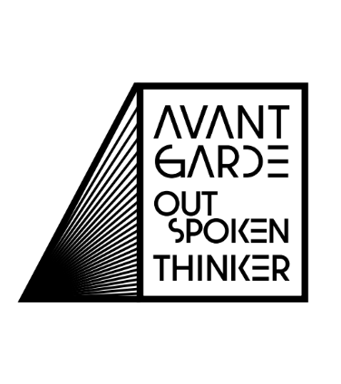 Image of Avant Garde Outspoken Thinker Sticker.