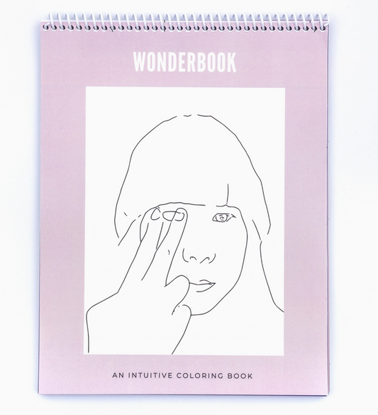 Wonderbook and Colored Pencils Set