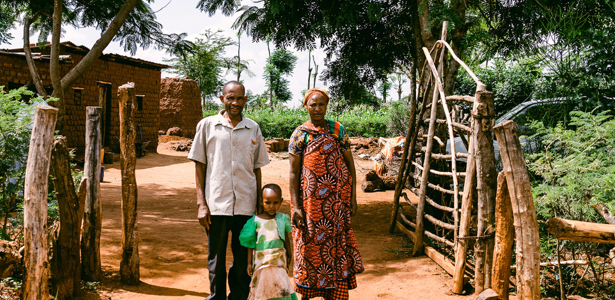 Image showing Two Adults, One Child.