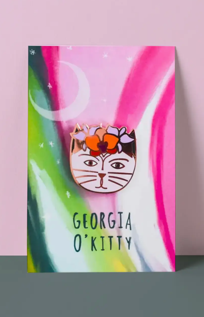 Georgia O' Kitty Pin.