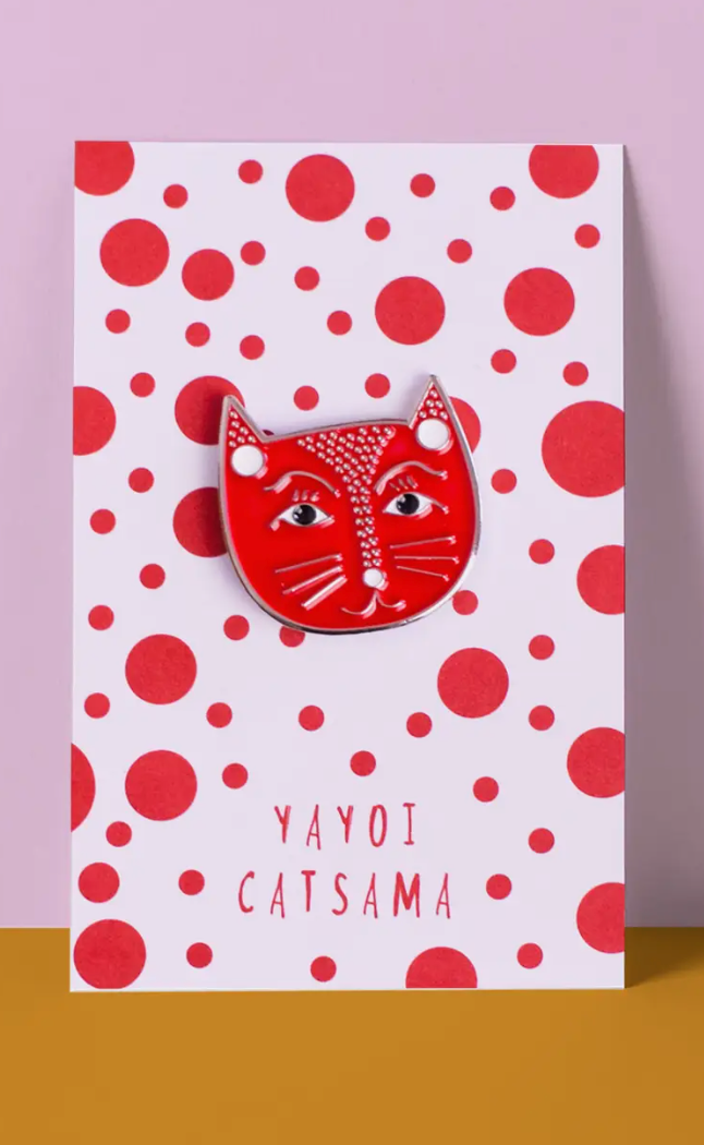 Yayoi Catsama Pin.