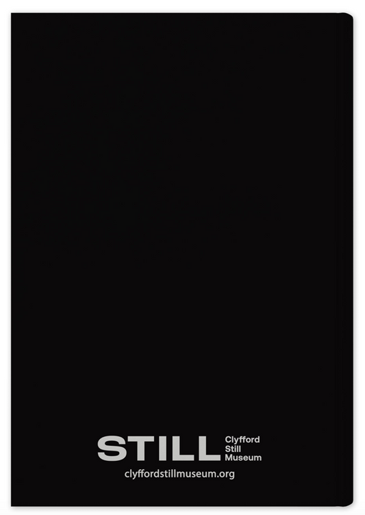 Backcover of the Still Wellness journal.