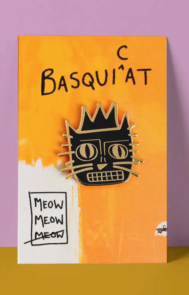 Basquicat Pin.