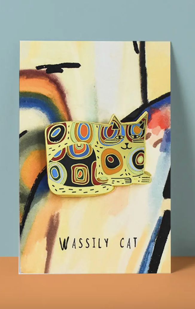 Wassily Catdinsky Pin.