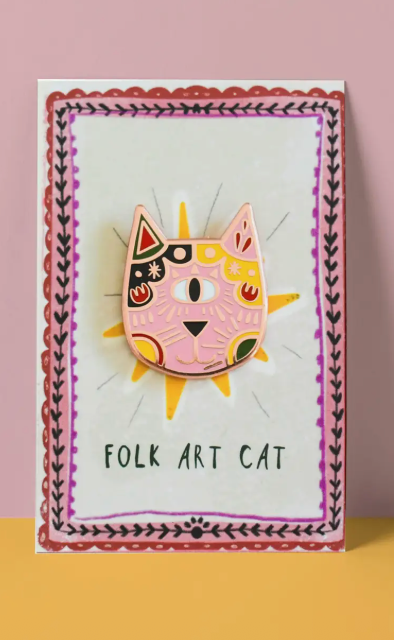 Artist Cat Pins