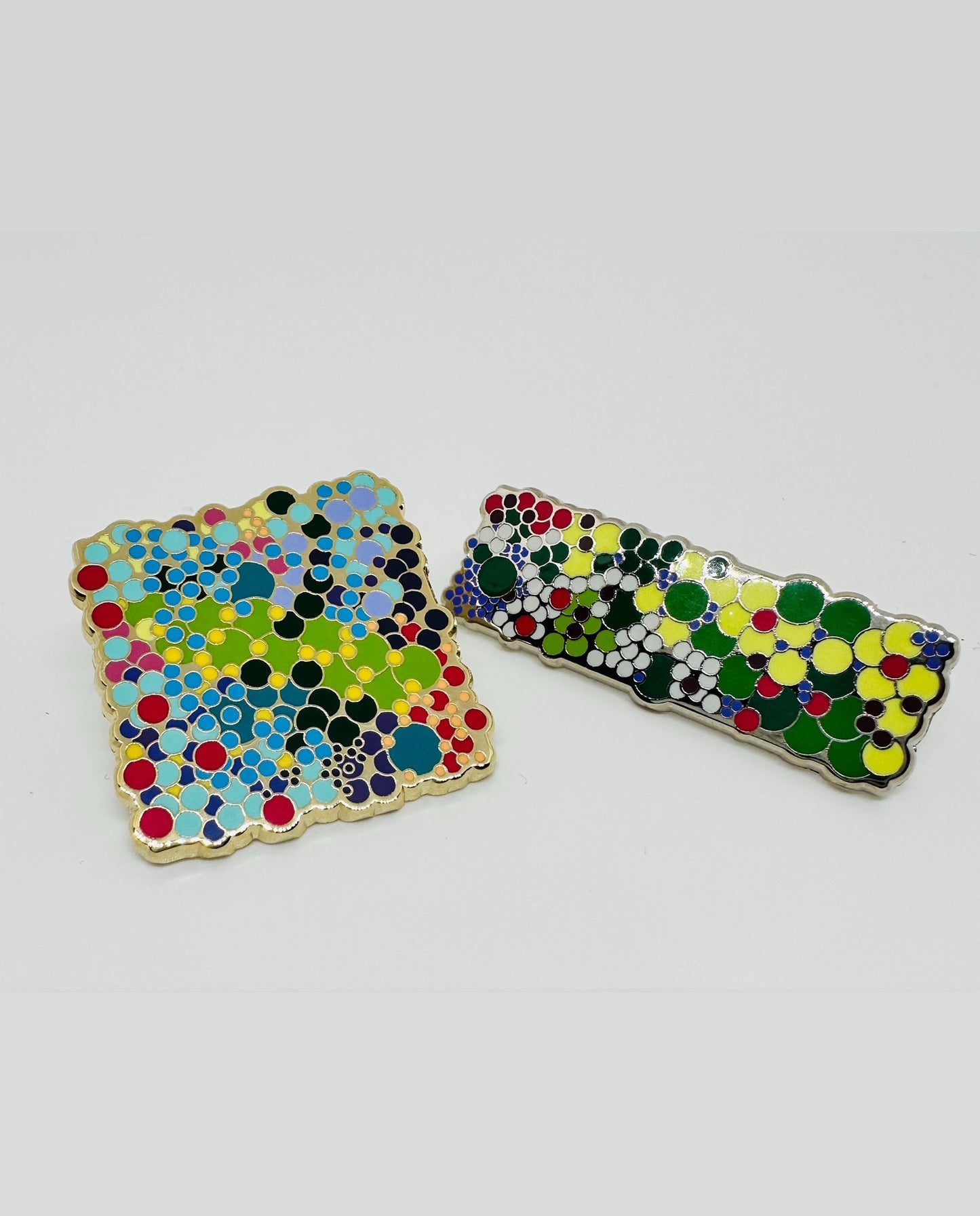 Enamel Museum Terrace Pins