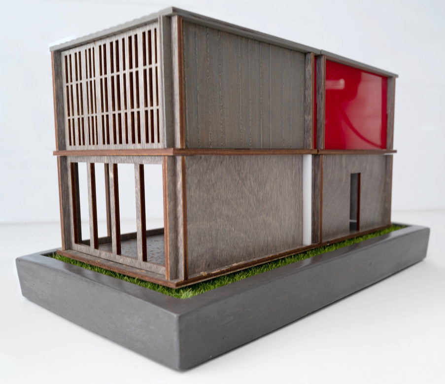 Back Corner of 3D Architecture Puzzle