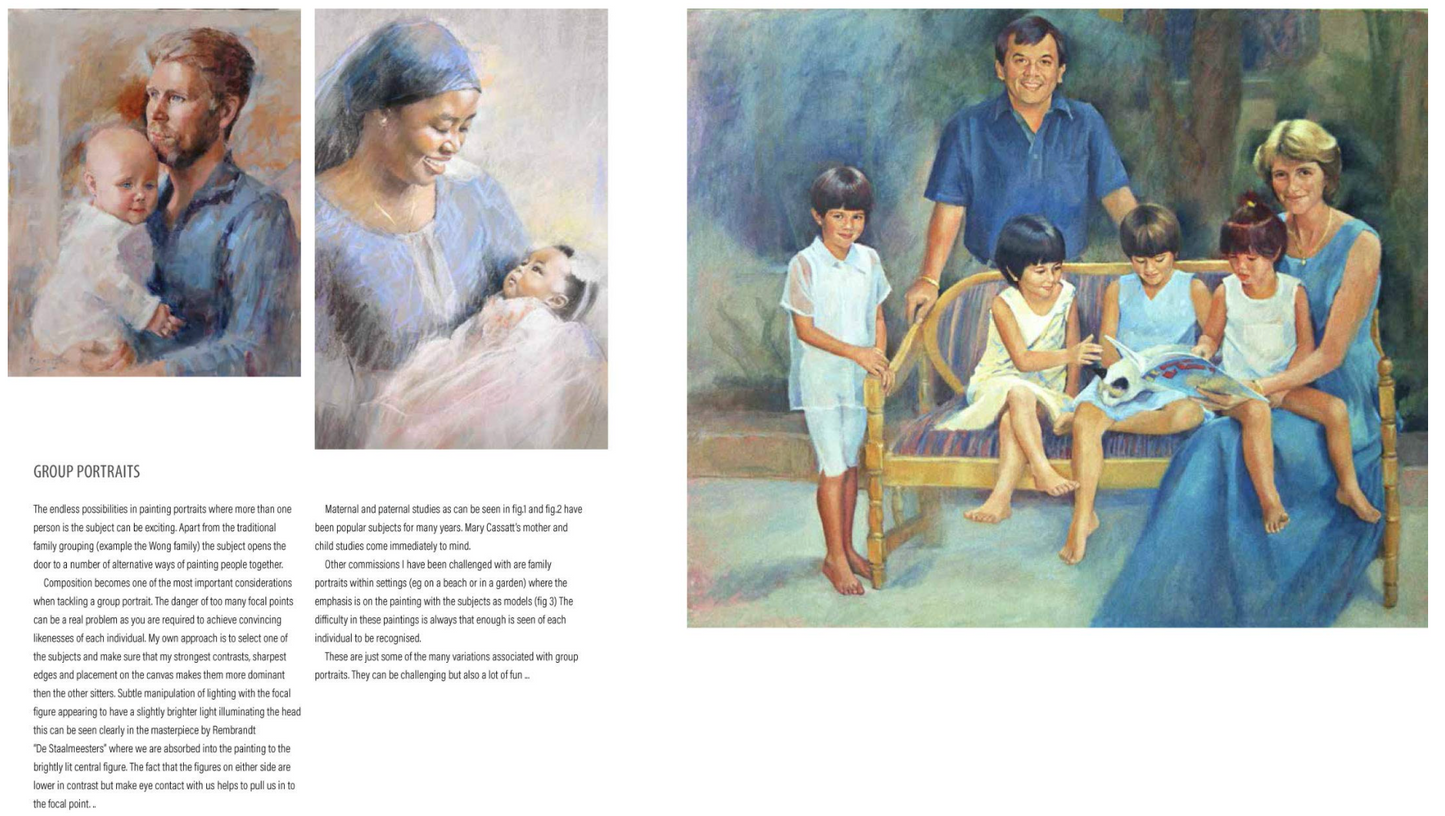 Painting Portraits in Oils