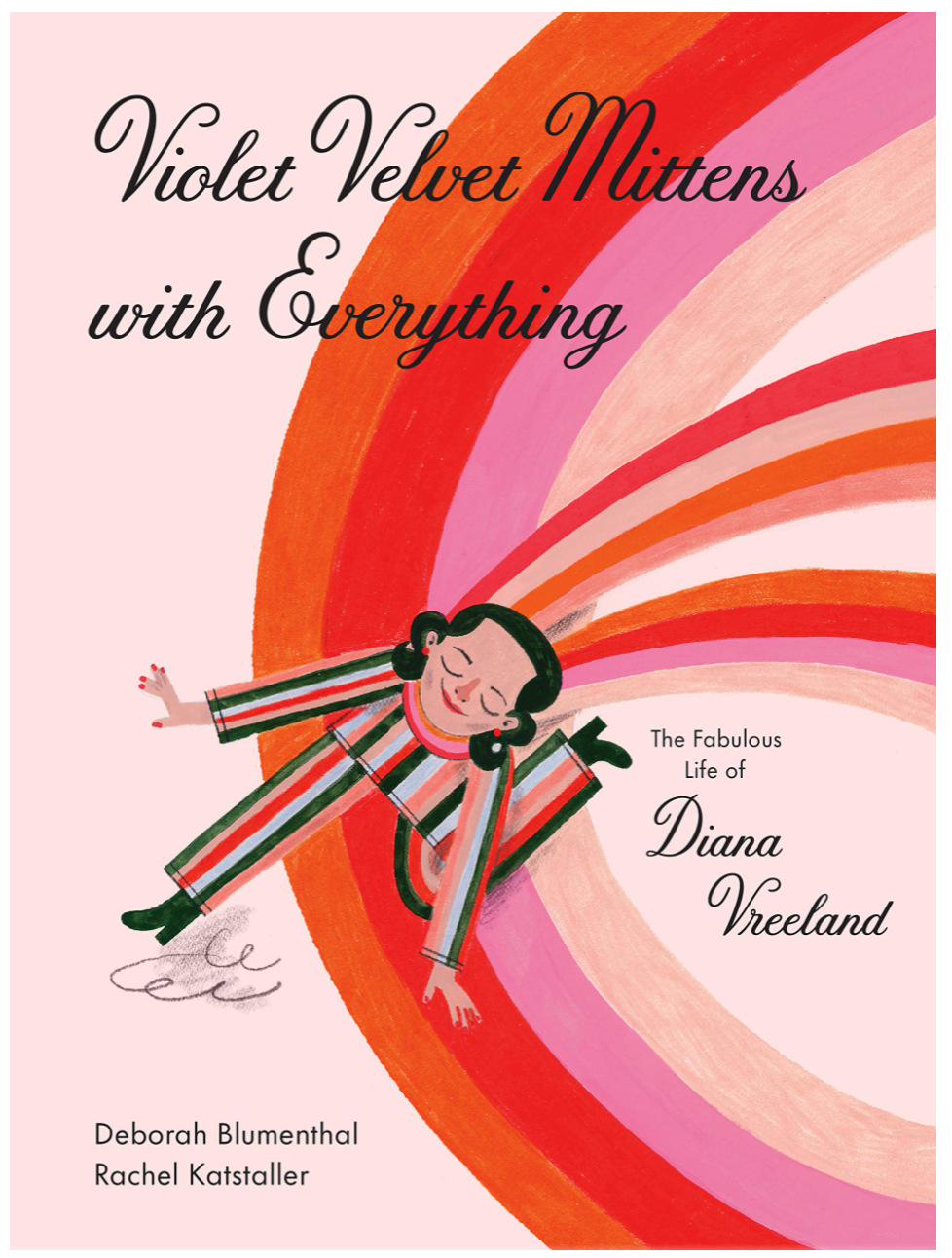 Violet Velvet Mittens with Everything