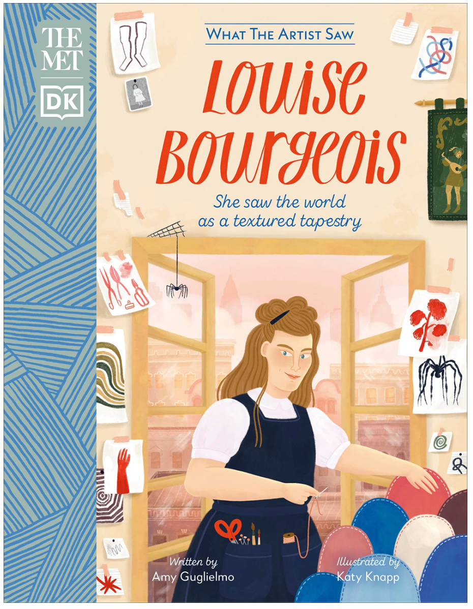‘Louise Bourgeois: She Saw the World as a Textured Tapestry’ Hardcover children’s book