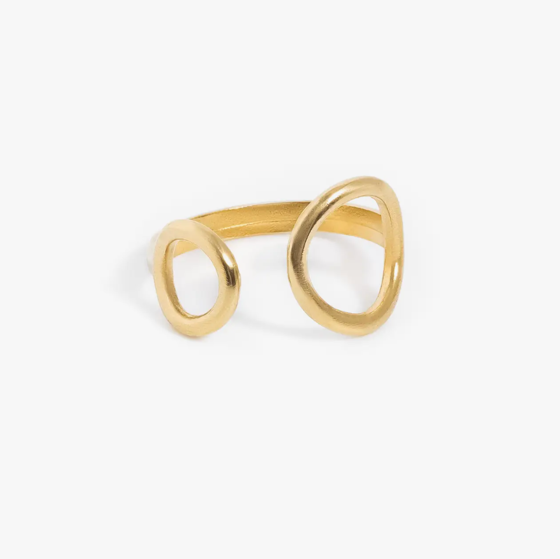 Dainty Brass Rings