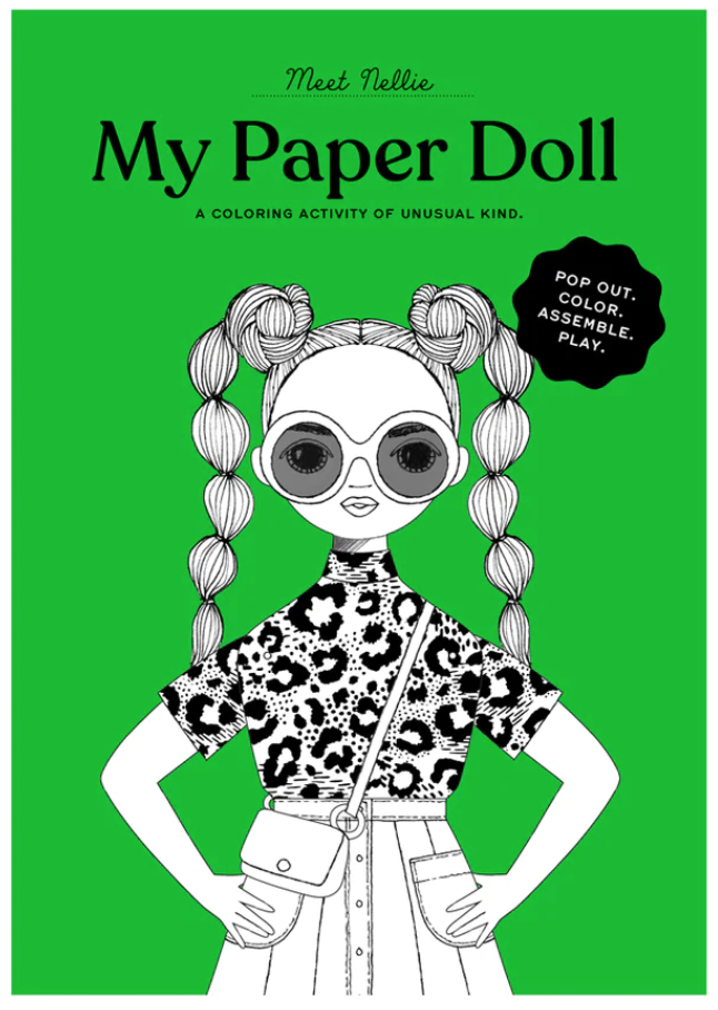 Coloring Paper Doll Kits