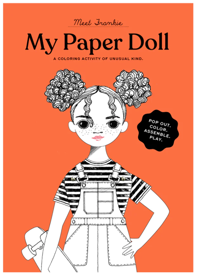 Coloring Paper Doll Kits