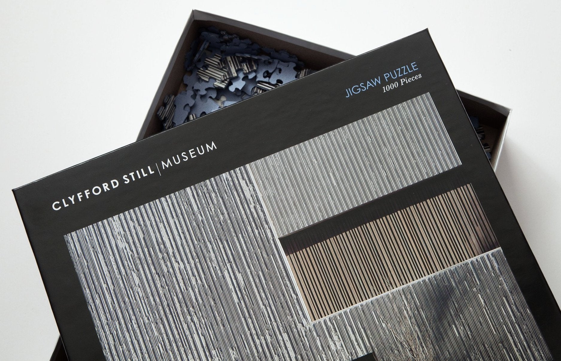 Image showing Jigsaw Puzzle, Clyfford Still Museum Half Open.
