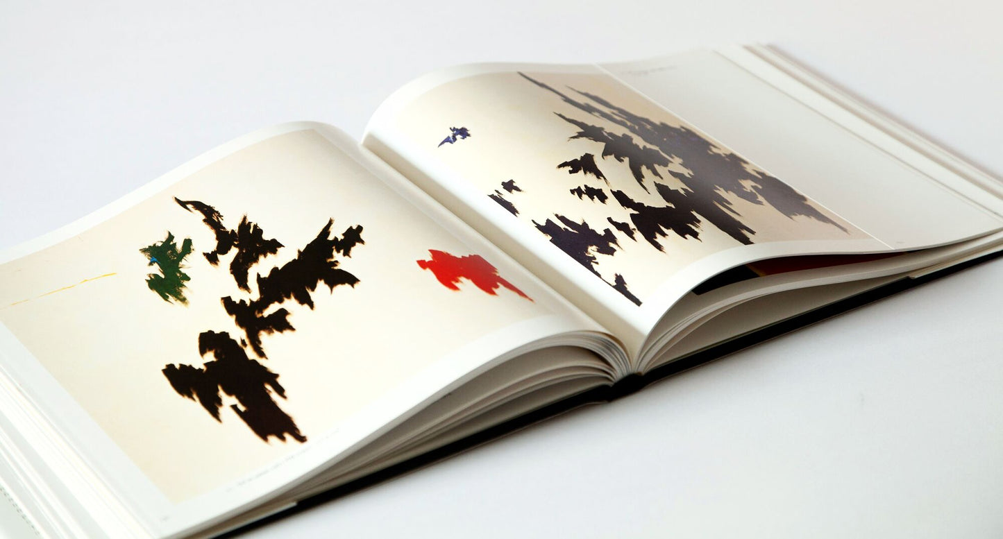 Pages 130-133 from ‘The Metropolitan Museum of Art Clyfford Still Catalog’ featuring PH-1093 and PH-1070.
