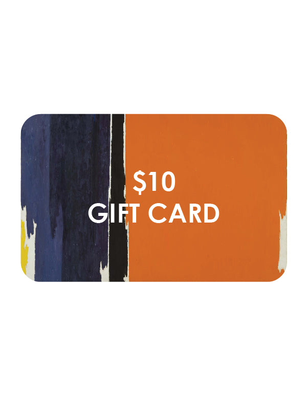 $10 Clyfford Still Museum Shop Gift Card