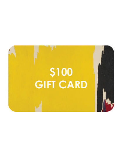 $100 Clyfford Still Museum Shop Gift Card
