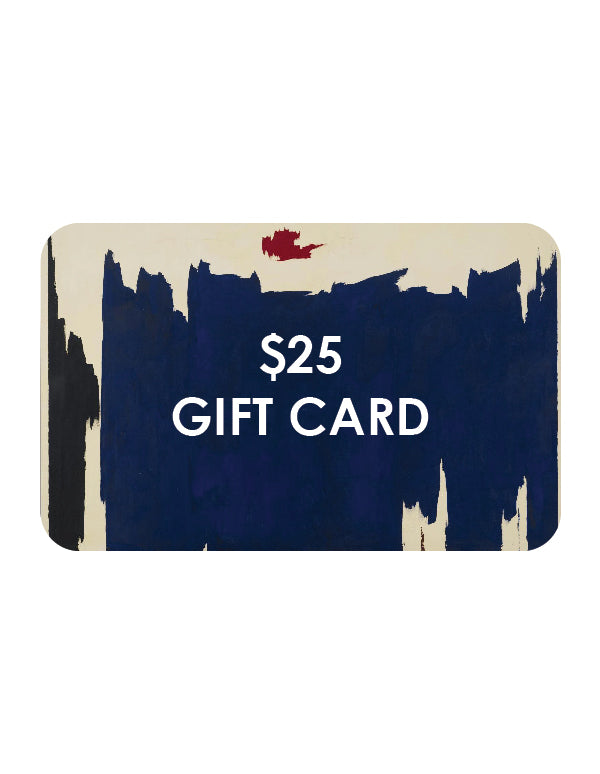 $25 Clyfford Still Museum Shop Gift Card