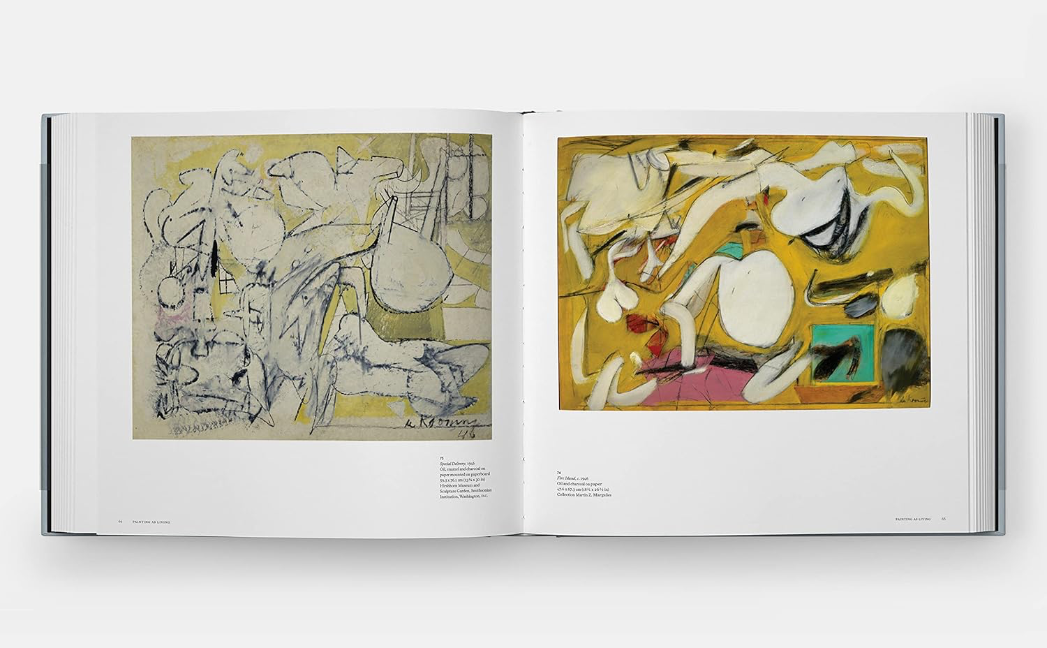 “A Way of Living: The Art of Willem de Kooning” Pages 64 and 65