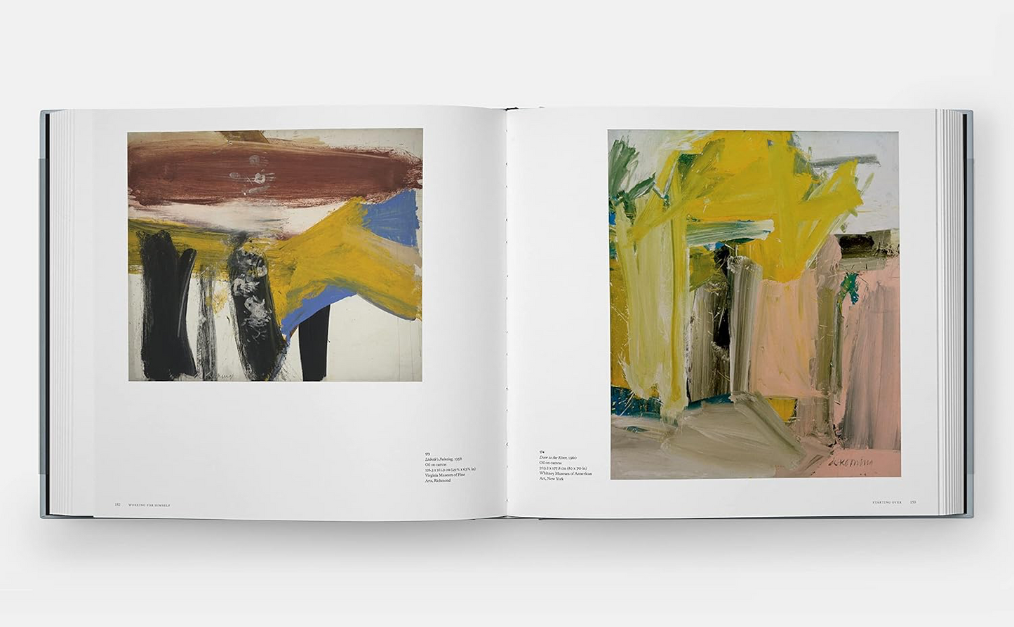 “A Way of Living: The Art of Willem de Kooning” Pages 152 and 153