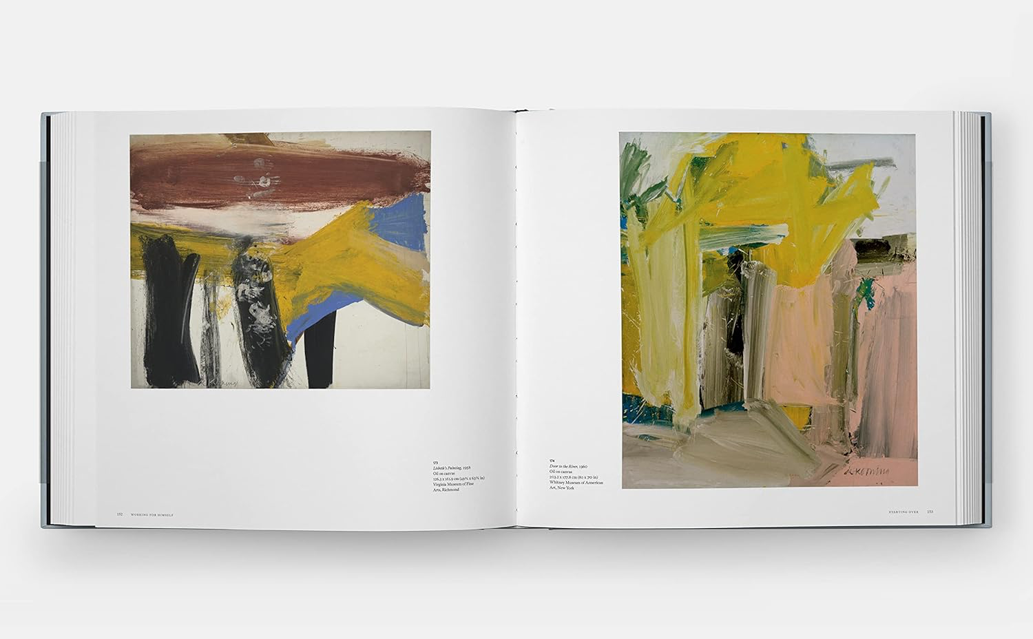 “A Way of Living: The Art of Willem de Kooning” Pages 152 and 153