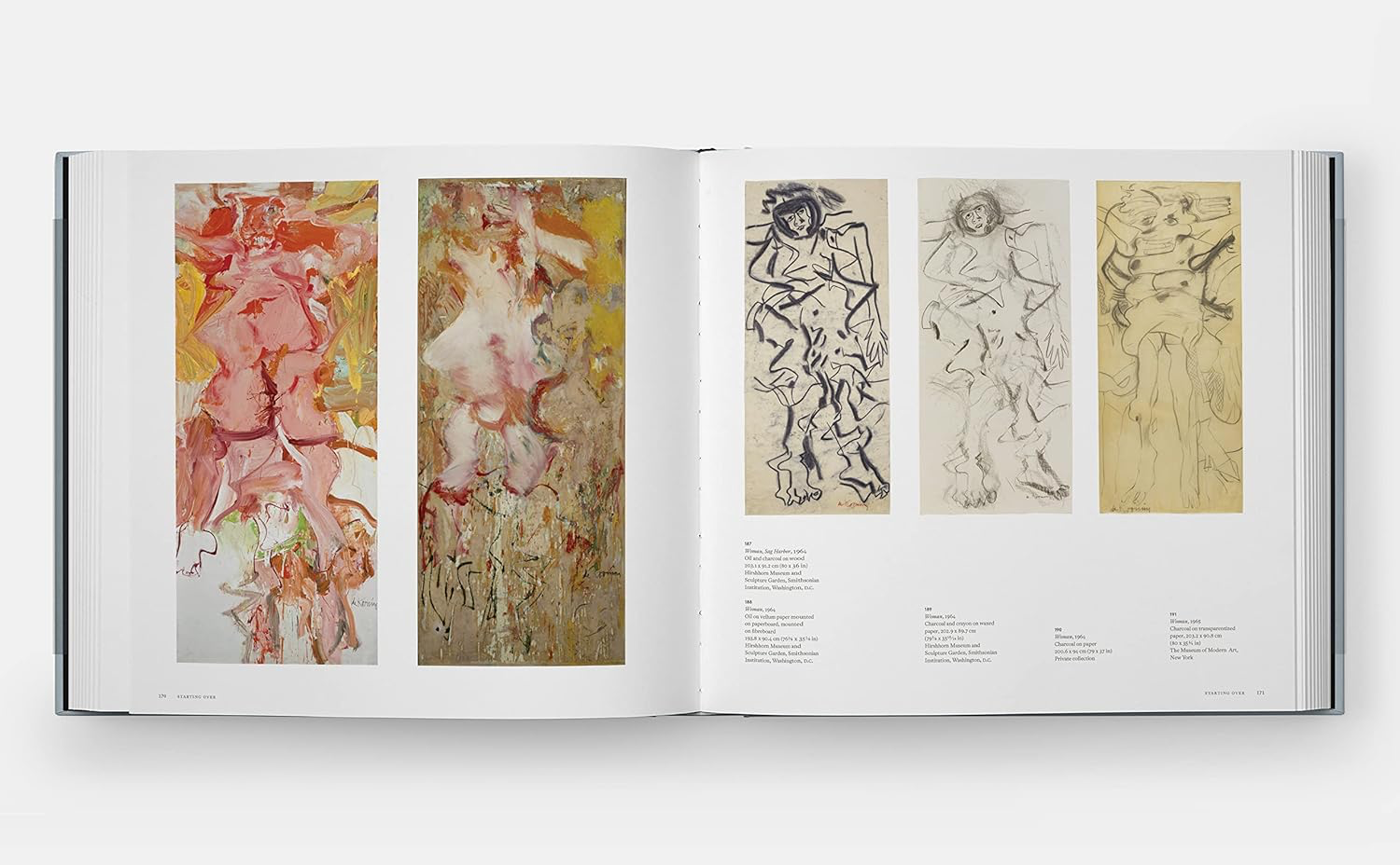 “A Way of Living: The Art of Willem de Kooning” Pages 170 and 171