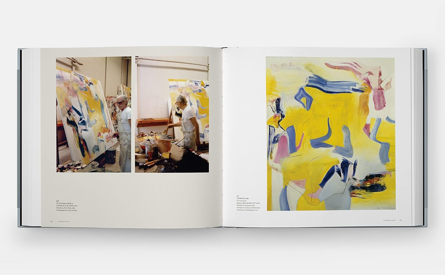 “A Way of Living: The Art of Willem de Kooning” Pages 230 and 231