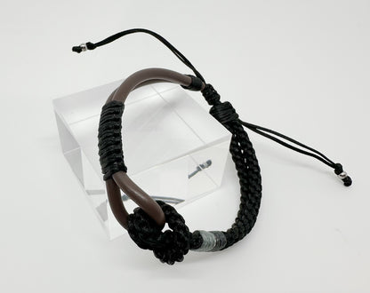 Nautical Surfer Bracelet/ Black 