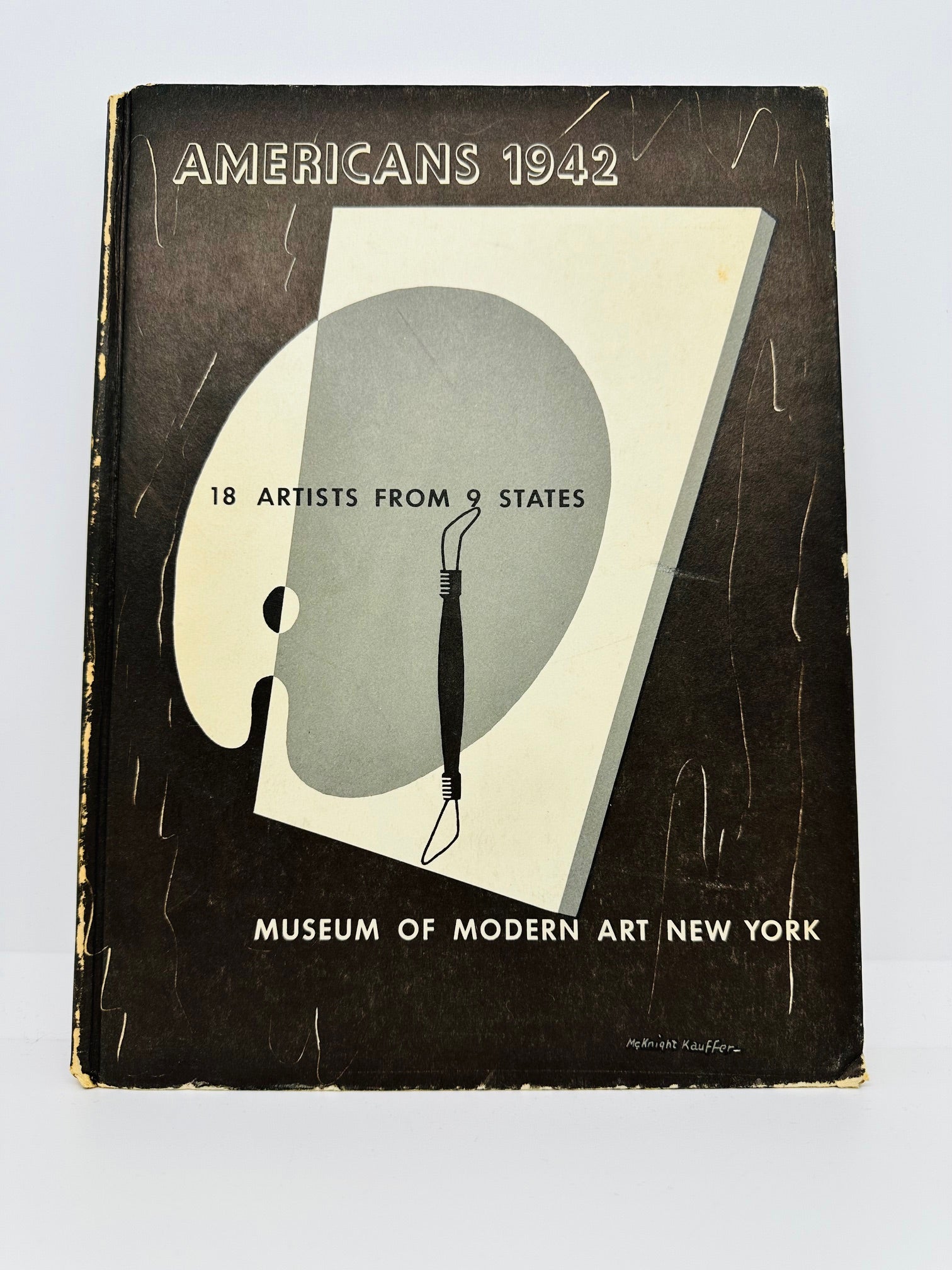 Front cover of Americans 1942 (18 Artists From 9 States). 