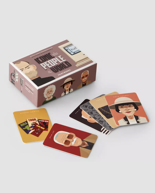 Memo card game - Illustrations of Iconic People