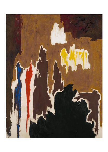 Clyfford Still Postcard, PH-565, 1965