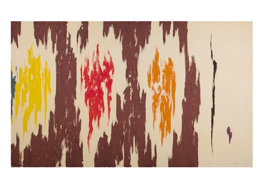 Clyfford Still Postcard. PH-684, 1969.