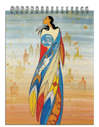 “Indigenous Sketchbook: Not Forgotten” authentic indigenous art cover