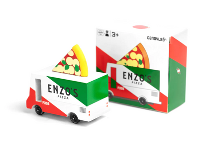 Image of Pizza Van Candylab Car.