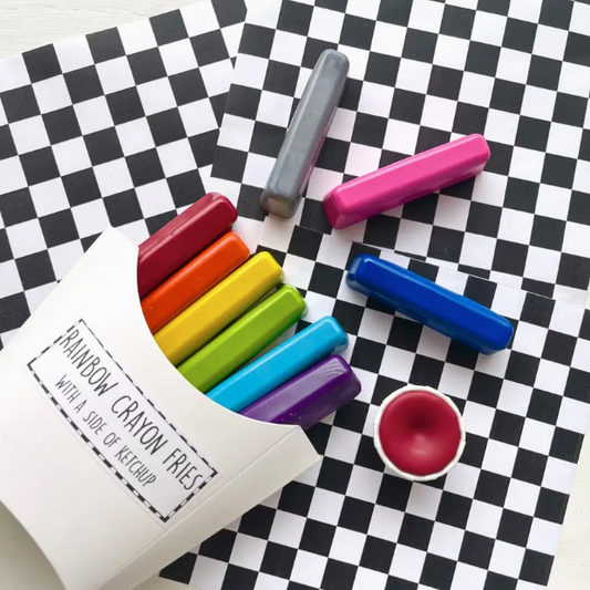 Rainbow Crayon Fries