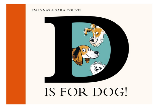 Front Cover of "D is for Dog" book.