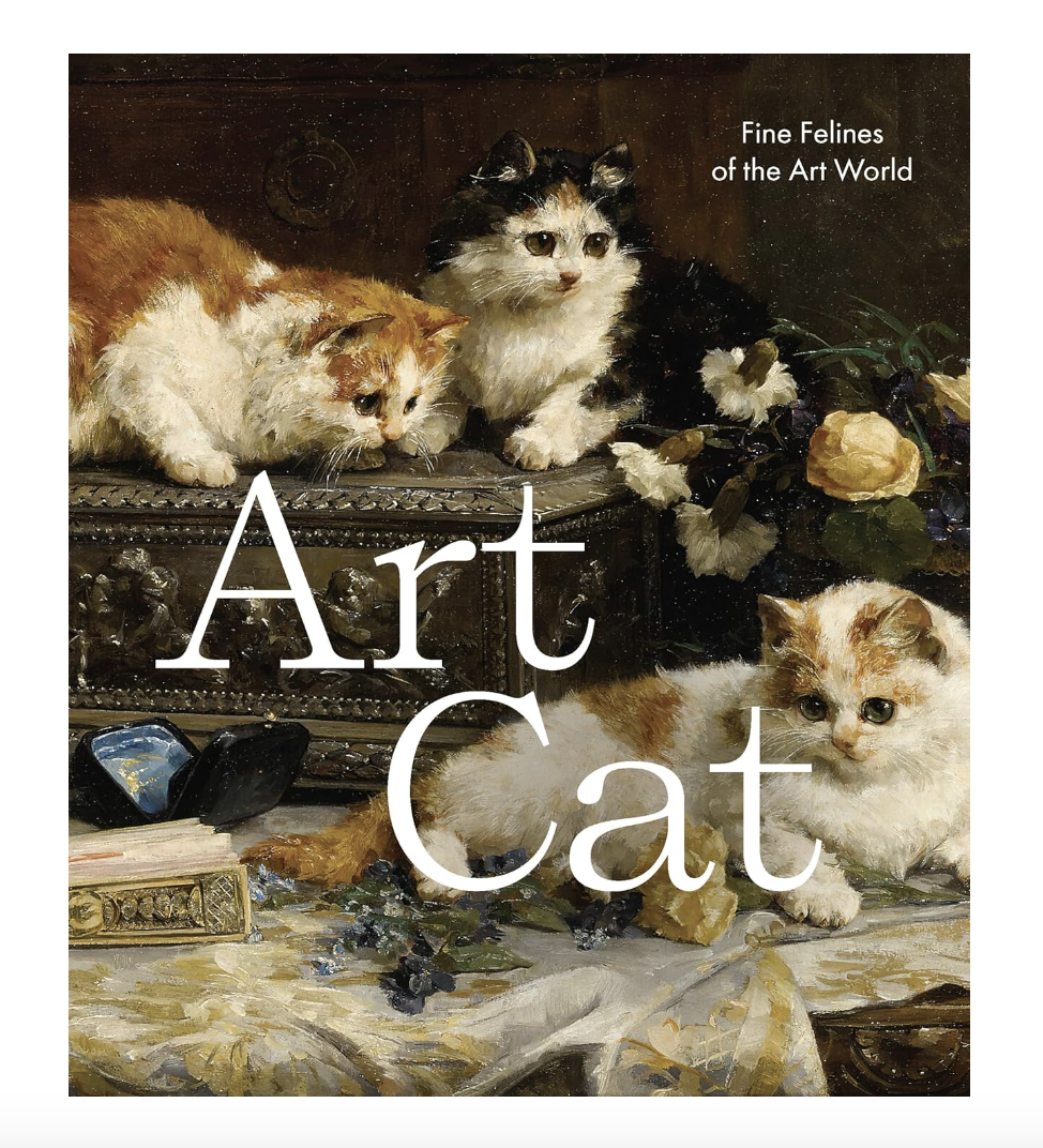 Front cover of Art Cat: Fine Felines of the Art World Book