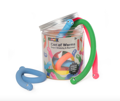 Photo of of a Can of Worms, fun toy!