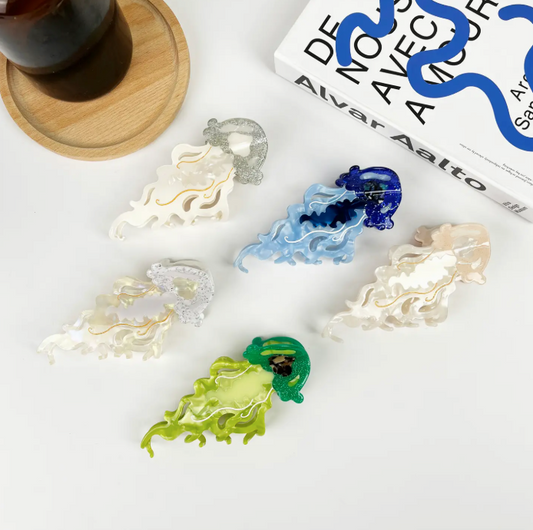 Marine Life Hair Clips