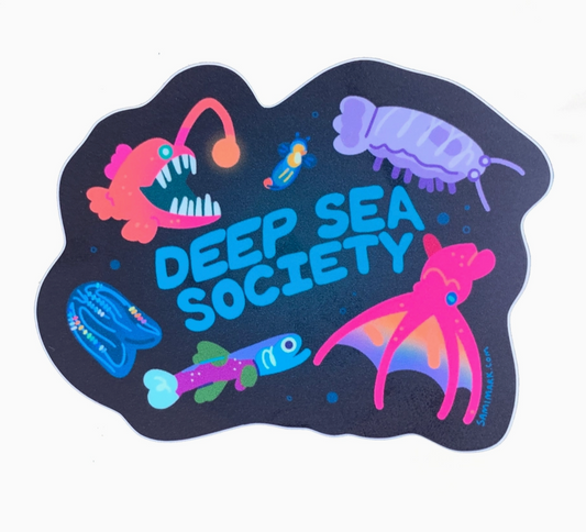 Deep Sea Society Sticker