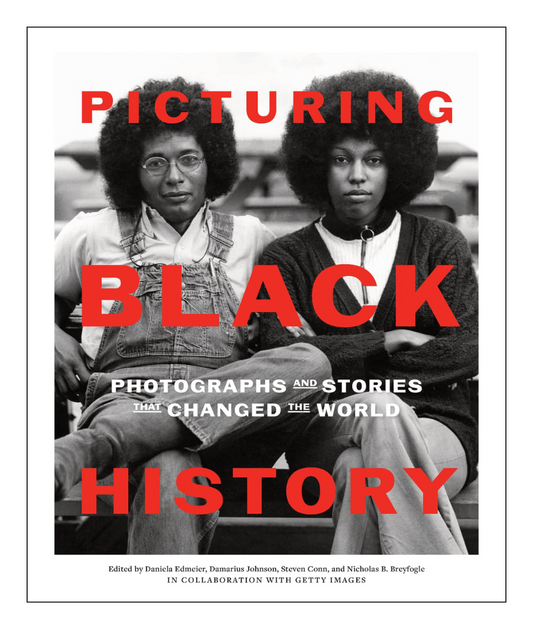 Front cover of the Picturing Black History book.