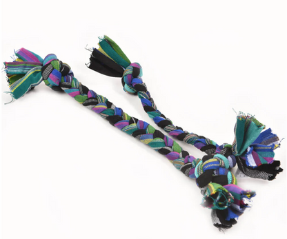 Hand Woven Dog Tug Toy