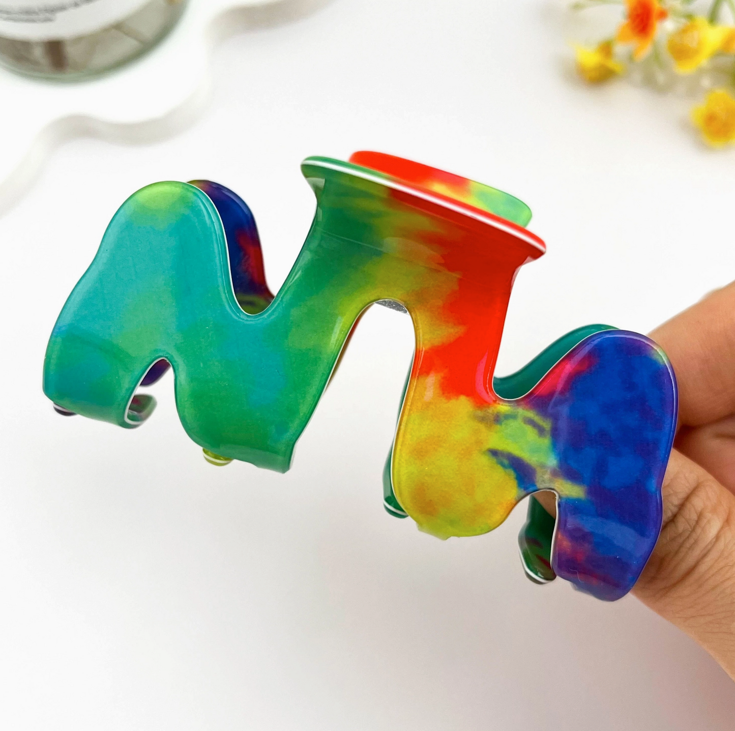 Rainbow Hair Clip