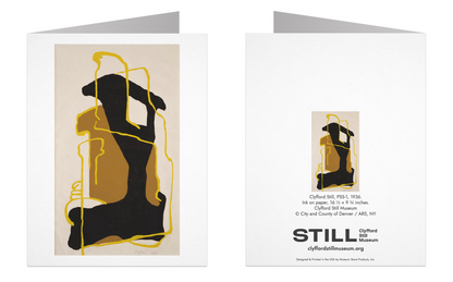 Clyfford Still Works on Paper Note Card Set