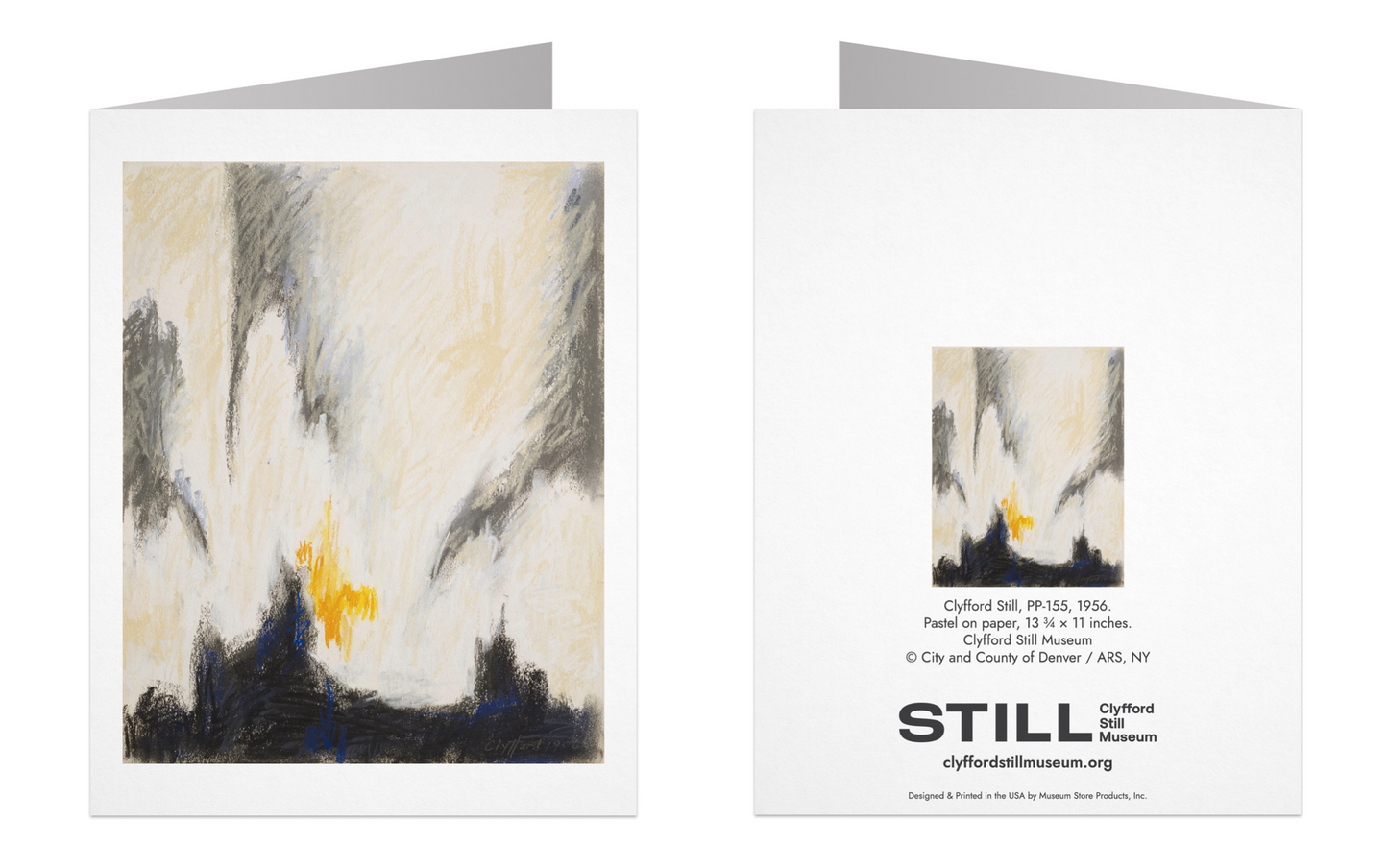 Clyfford Still Works on Paper Note Card Set